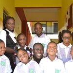 Smiling School Children